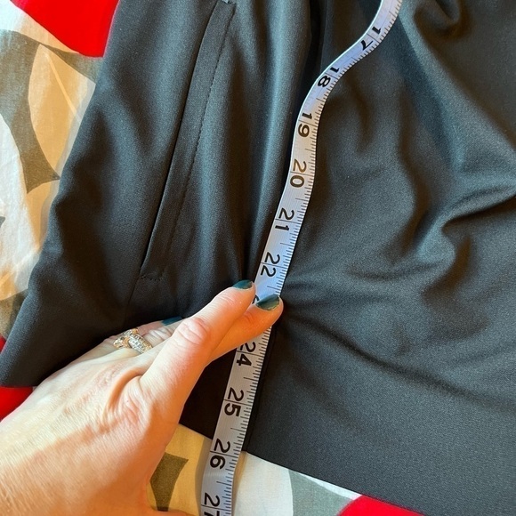 DKNYC Black cowl neck zip sleeveless top / vest goth edgy chic biker L/XL - Picture 9 of 10